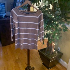 Size small Karen Scott striped sweater